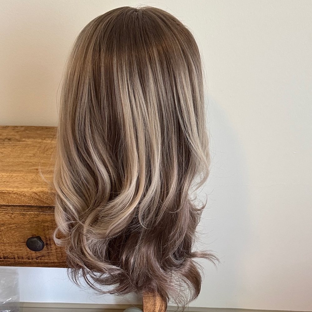 Chelsea Smith Crowns Kristina with a K petite Wig in Blonde and Light Brown